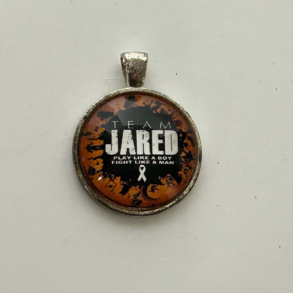 Team Jared Awareness Pendant Necklace